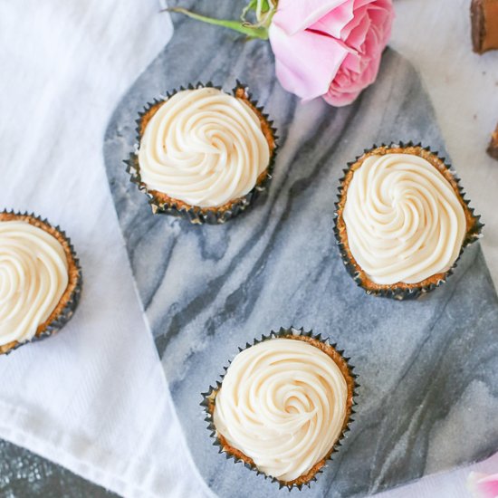 Caramel Apple Cupcakes