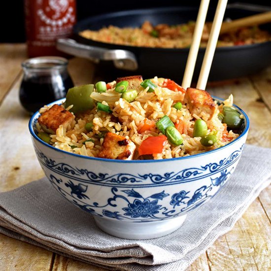 Tofu Fried Rice