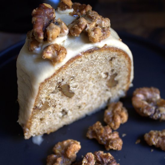 Spice Cake with Brown Sugar Icing