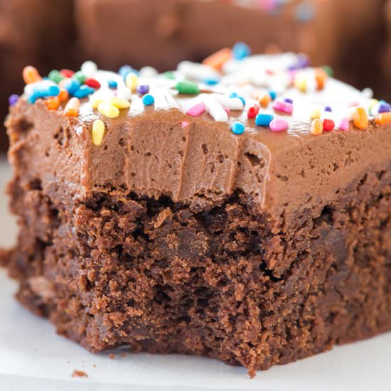 Chocolate Frosted Brownies