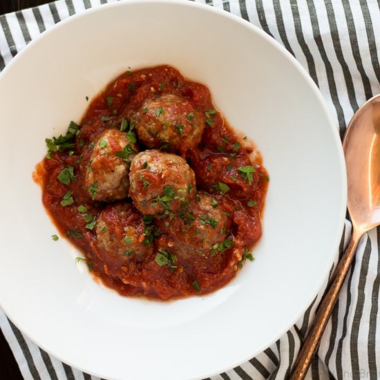 MAKE AHEAD MEATBALLS