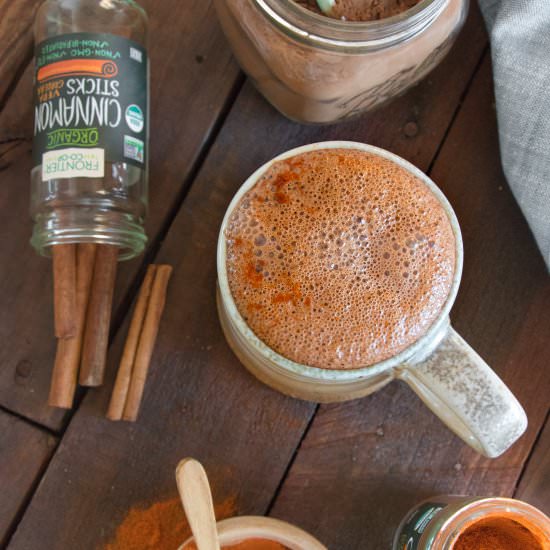 Vegan Mexican Hot Chocolate