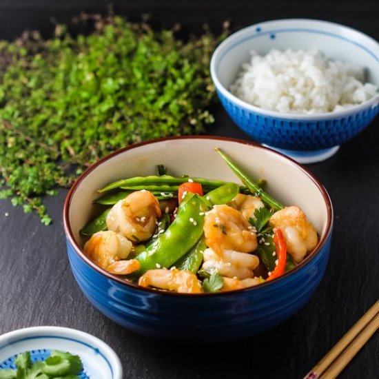 Stir Fried Shrimp