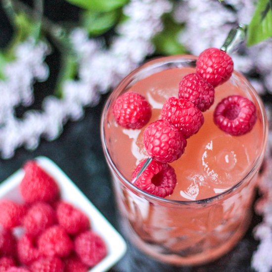 Ruby Red Raspberry Cocktail