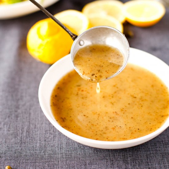 Lemon Caper Salad Dressing