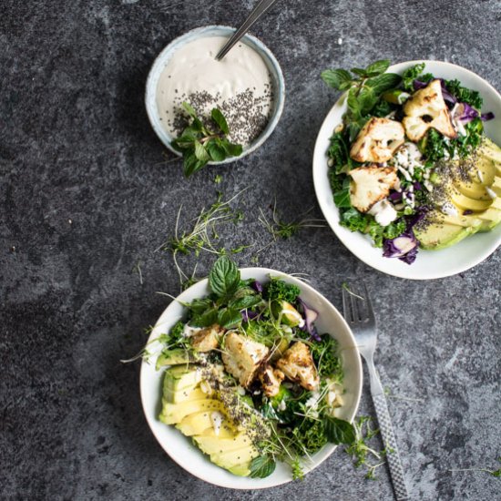 Roasted Cauliflower Detox Bowl