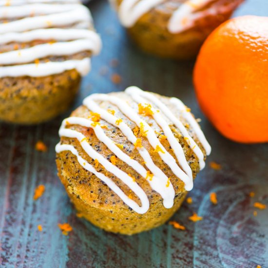 Orange Muffins with Poppy Seeds