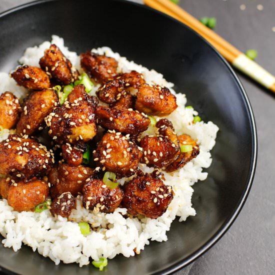 Baked Sesame Chicken