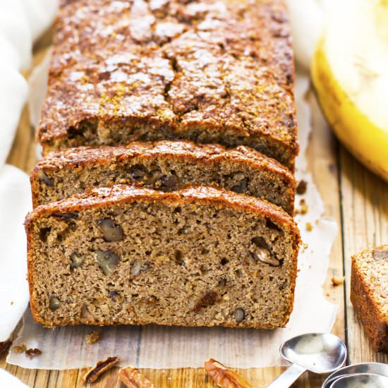 Paleo Banana Nut Bread