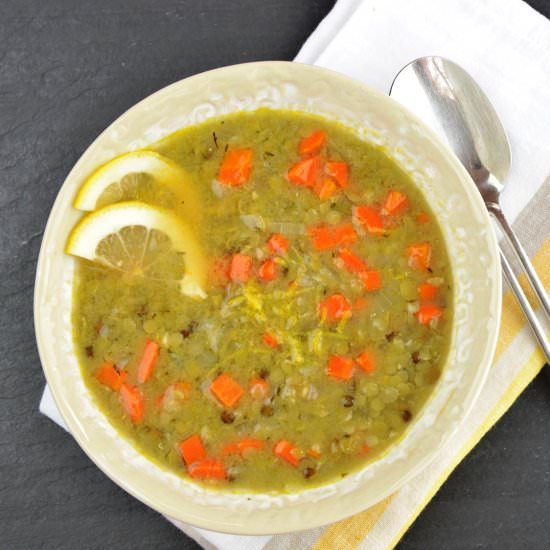 Lentil and Lemon Soup