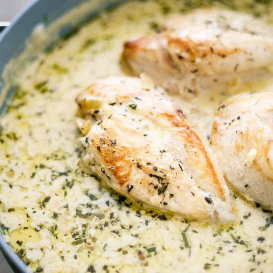 Creamy Chicken Tarragon