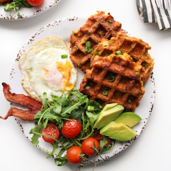 Paleo Sweet Potato Waffles