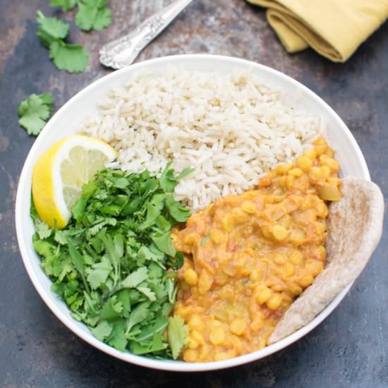 One-Pot Split Pea Curry