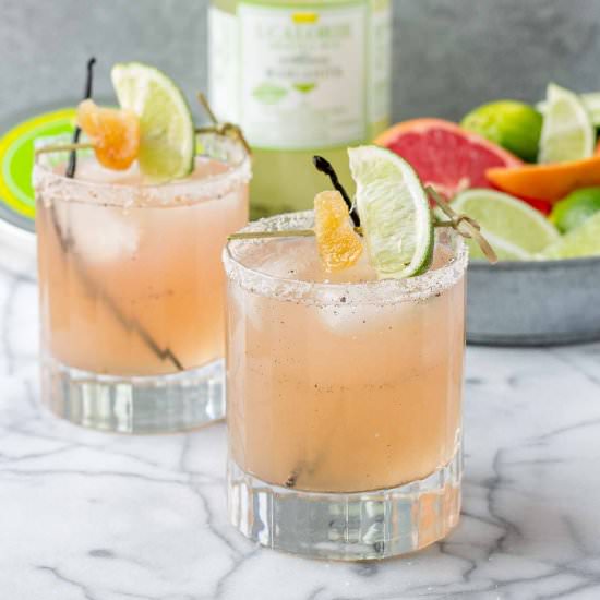 Grapefruit Ginger Vanilla Margarita