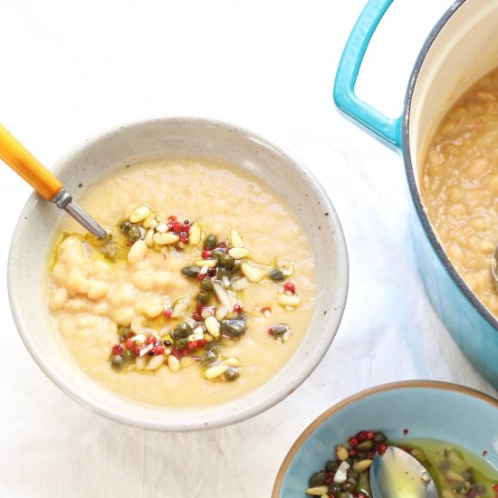 White Bean and Cabbage Soup