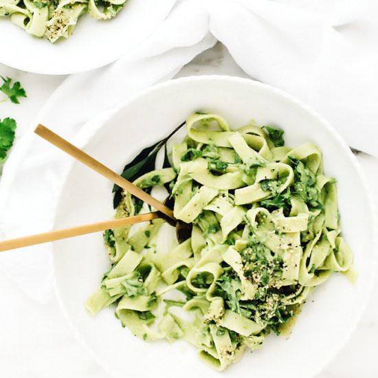 Vegan Green Goddess Pasta