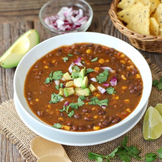 Chipotle Black Bean Soup