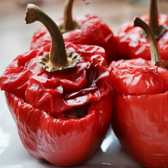 Veggie stuffed Peppers