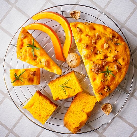 Pumpkin Focaccia