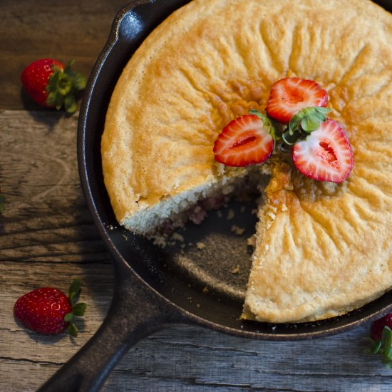 Strawberry Buttermilk Cake