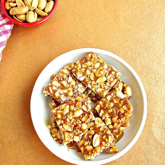 Peanut Chikki/ Peanut Brittle