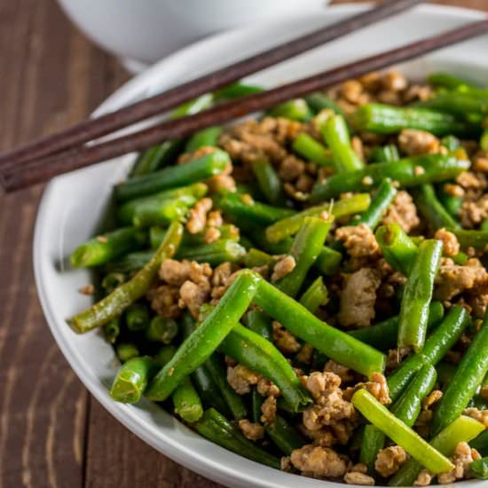 Szechuan Green Beans & Pork