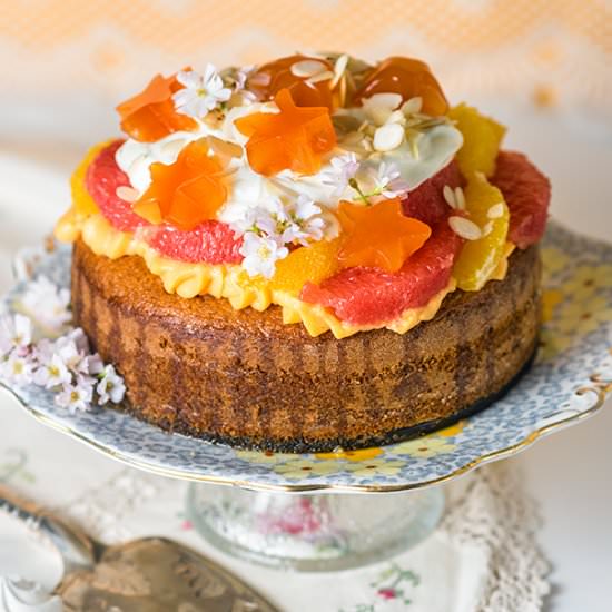 Citrus Trifle Cake