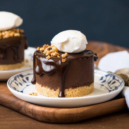 Double Chocolate Chestnut Cakes