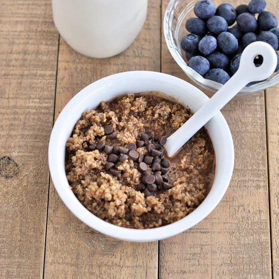 Warm Mocha Breakfast Quinoa