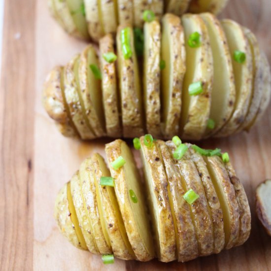 The Perfect Hasselback Potatoes