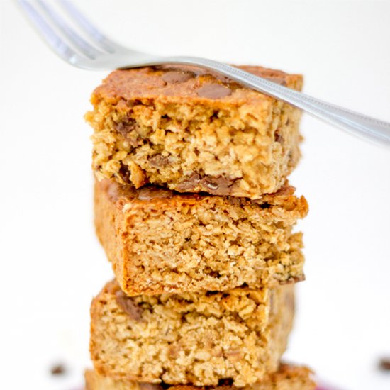 Healthy Chocolate Chip Flapjack