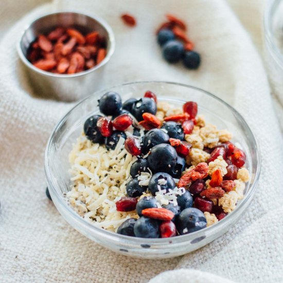 Cardamom Maple Overnight Oats