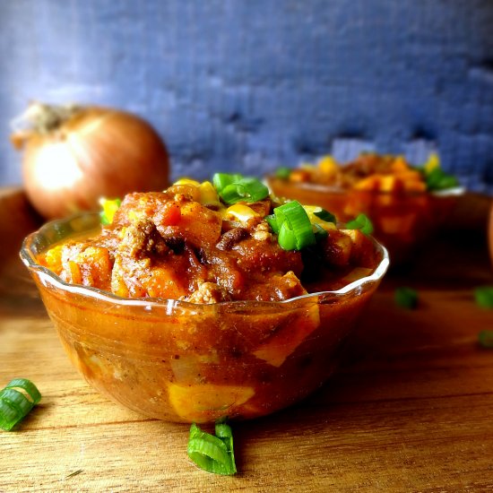 Slow Cooker Sweet Potato Chili