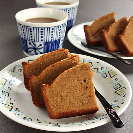 onbitjkoek – spiced pound cake