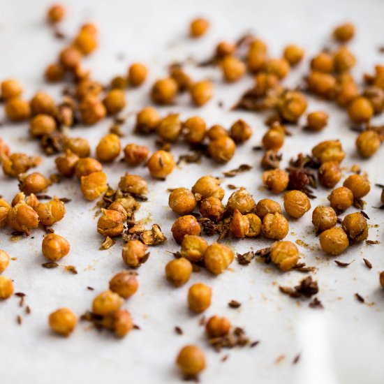 Cumin Roasted Chickpeas