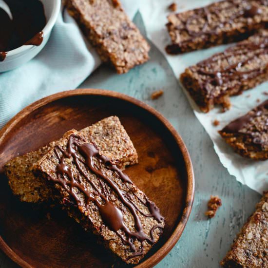 Chewy Tart Cherry Oat Bars