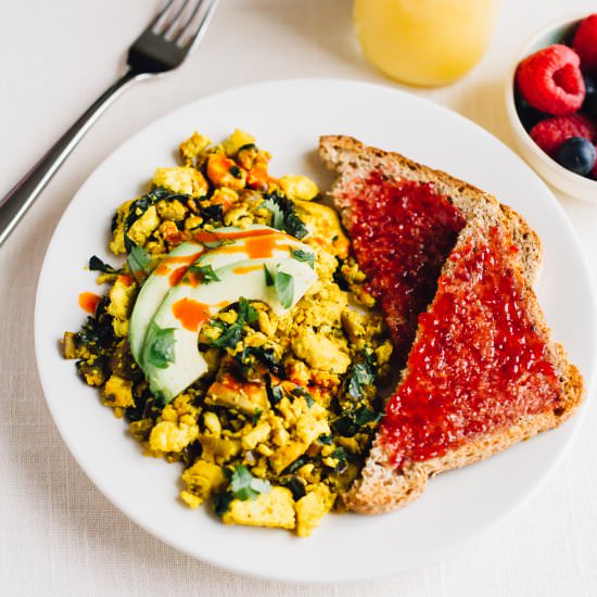 Golden Tofu Scramble