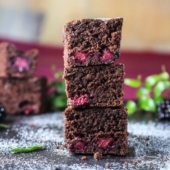 Blackberry Chocolate Cake