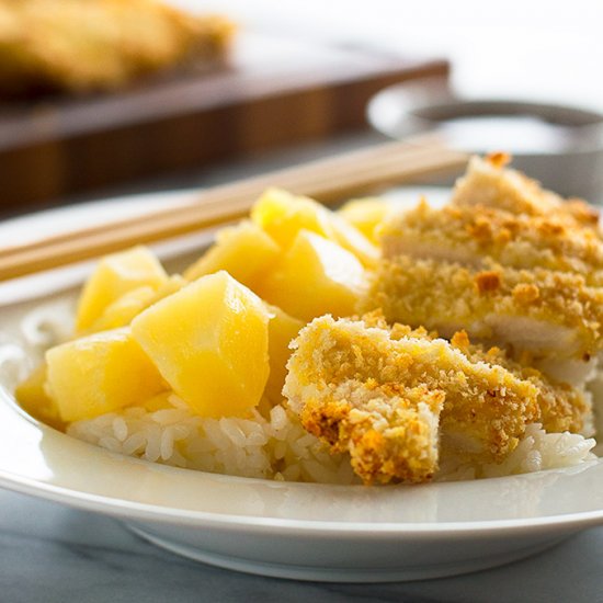 Easy Baked Chicken Katsu