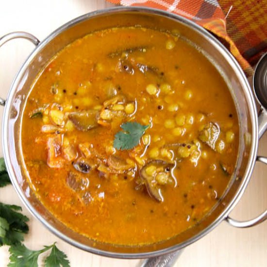 Dried Mango Gravy with Lentils