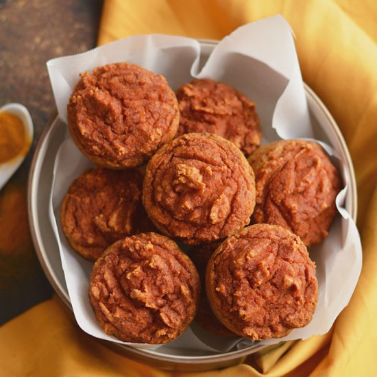 Turmeric Coconut Muffins