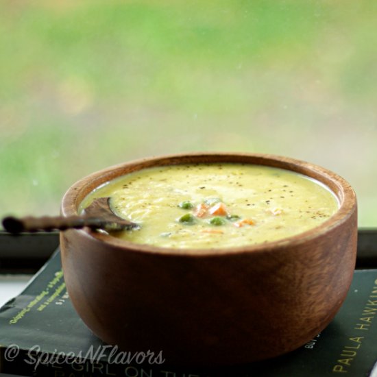 Vegan Sweet Corn Soup for Babies