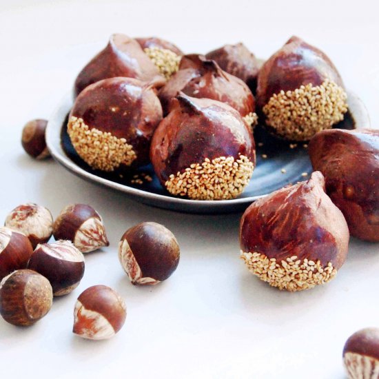 Chocolate Bread with Chestnut