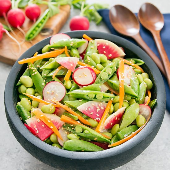 Edamame Snap Pea Salad