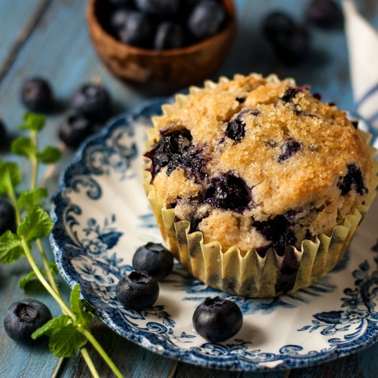 Classic Blueberry Muffins