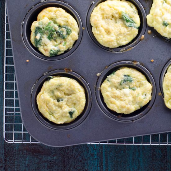 Muffin Tin Frittatas with Quinoa