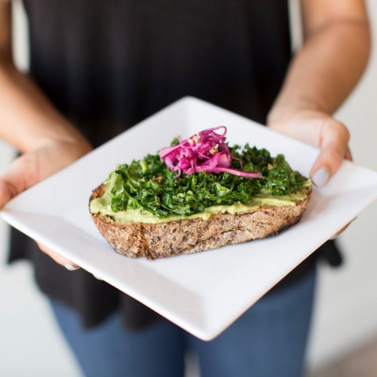 Kale Avocado Toast