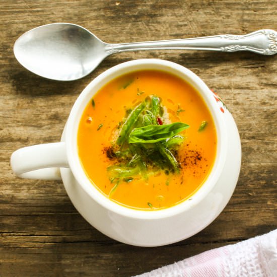 Carrot & Coriander Soup