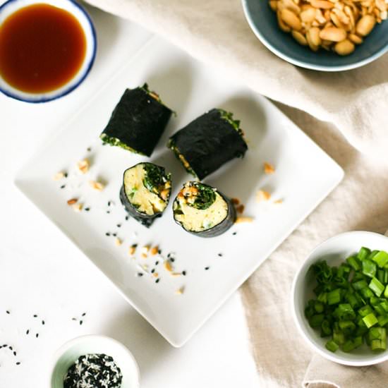 Healthy Veggie Sushi Rolls