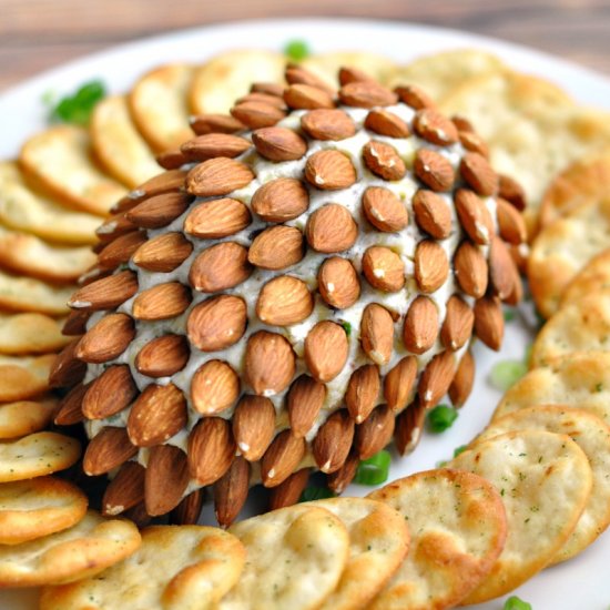 Bacon & Herb Pine Cone Cheeseball